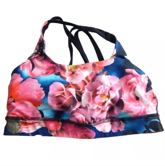 Lululemon Energy Bra Secret Garden Floral - Picture 1 of 2
